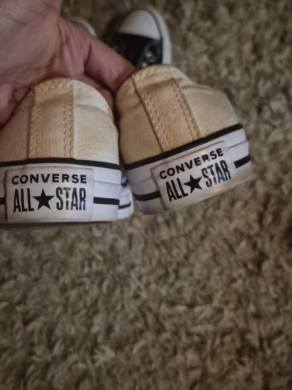 Converse All Star Slip-On Canvas Sneakers - Black & White - Picture 3 of 6